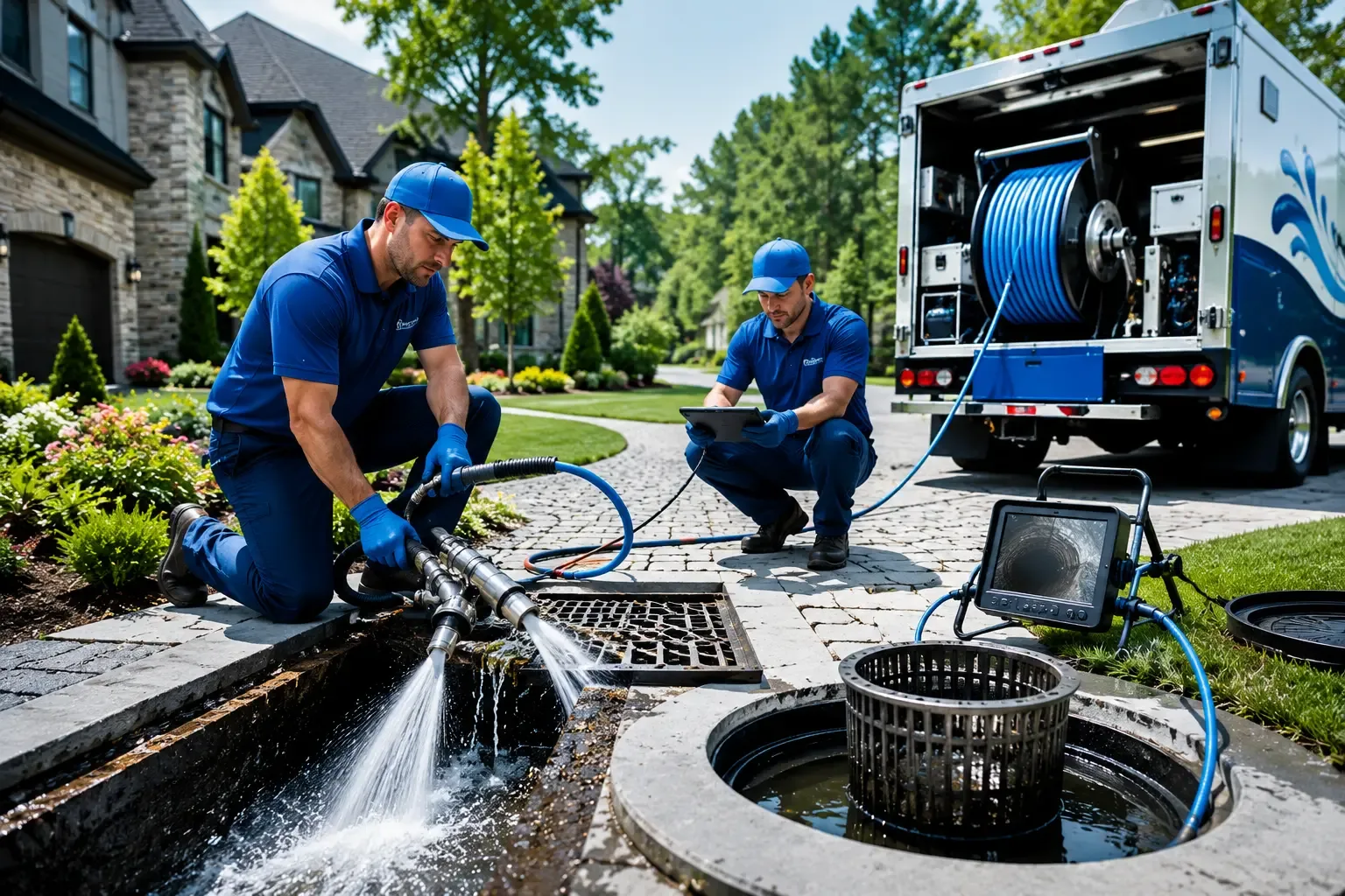 Local outdoor drain cleaning professionals in Strasburg, OH