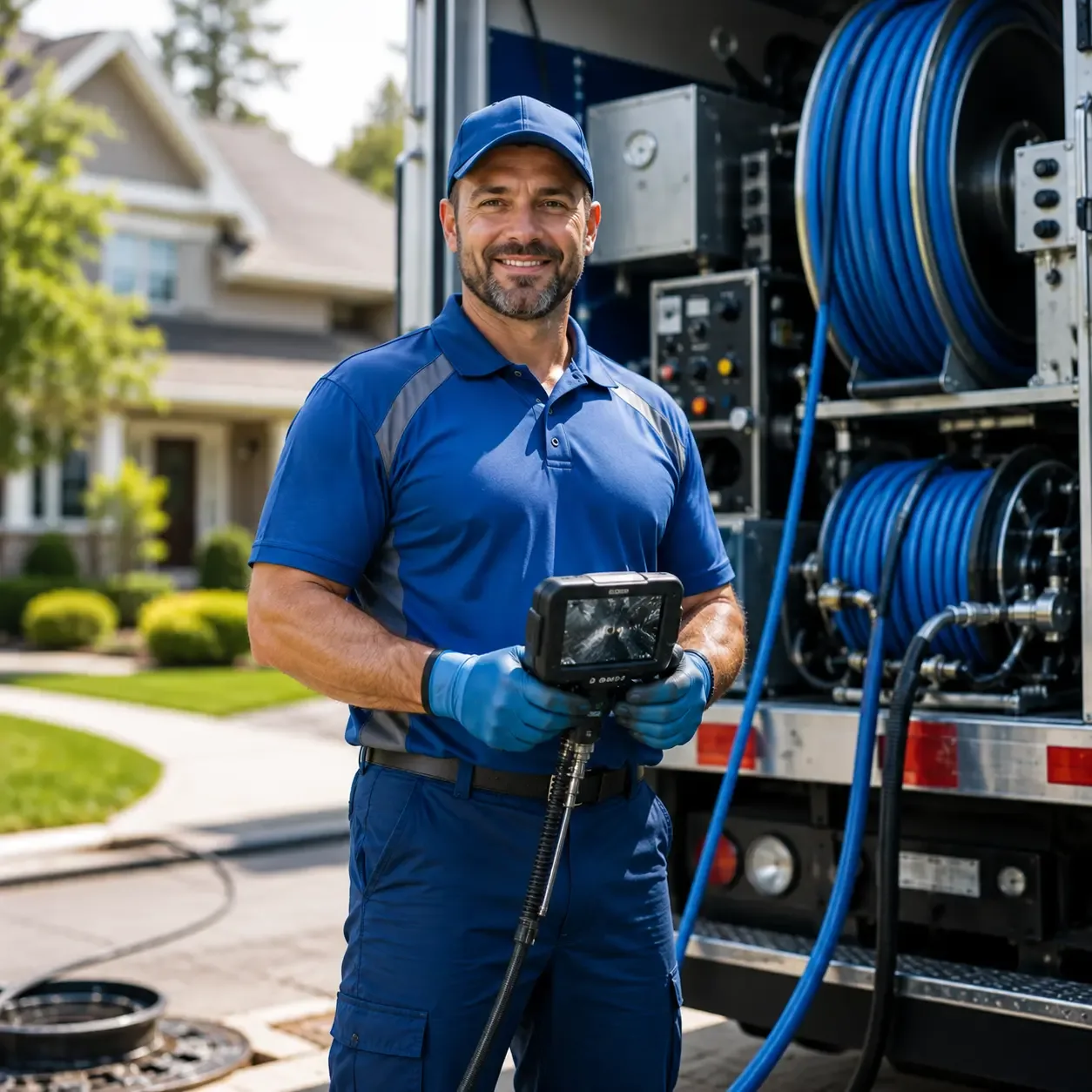 Local outdoor drain cleaning specialists in Strasburg, OH